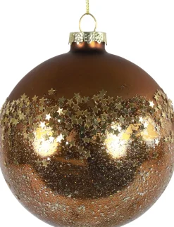 Countryfield Weihnachtskugel Jolanda gold D 8 cm Weihnachtskugeln & -Anhänger