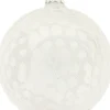 Clearance Countryfield Weihnachtskugel Clara weiß D 8 cm Weihnachtskugeln & -Anhänger