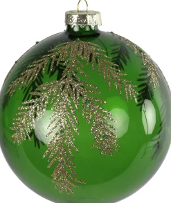 Clearance Countryfield Weihnachtskugel Wayne grün D 8 cm Weihnachtskugeln & -Anhänger