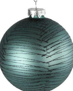 Sale Countryfield Weihnachtskugel Zenda blau D 8 cm Weihnachtskugeln & -Anhänger