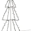 New 3D LED Weihnachtsbaum H 77 cm mit 120 LEDs warmweiß Weihnachtsleuchten