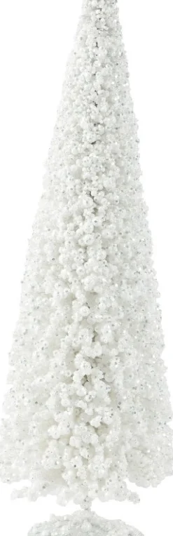 Sale Decoris Dekobaum Foam weiß D 17 H 50 cm Weihnachtsfiguren & -Objekte