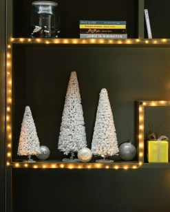 Sale Decoris Dekobaum Foam weiß D 17 H 50 cm Weihnachtsfiguren & -Objekte