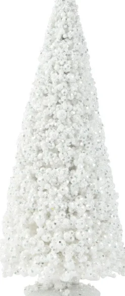 Discount Decoris Dekobaum Foam weiß D 13 H 30 cm Weihnachtsfiguren & -Objekte