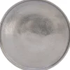 Decoris Dekoteller silber D 20 H 0,1 cm Dekoschalen & -Teller