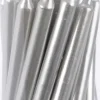 Best Decoris Stabkerzen silber D 1,3 H 10,5 cm 22 St. Stabkerzen