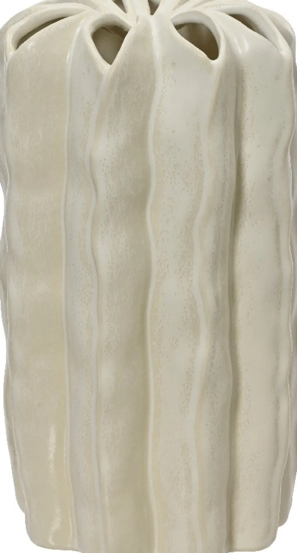 Online Decoris Vase Cacta weiß D 16 H 28 cm Blumentöpfe & Pflanzgefäße|Vasen & Krüge