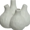 Clearance Decoris Vase weiß 13,7 x 13,4 x 12,2 cm Blumentöpfe & Pflanzgefäße|Vasen & Krüge