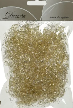 Hot Decoris Engelshaar gold / silber 2 x 13,5 x 20 cm Weihnachtsgirlanden & Lametta