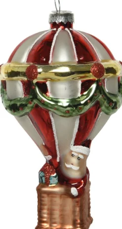 Best Decoris Weihnachtsbaumschmuck Luftballon mehrfarbig D 7 H 13 cm Weihnachtskugeln & -Anhänger