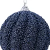 Clearance Decoris Weihnachtskugel nachtblau D 8 cm Weihnachtskugeln & -Anhänger