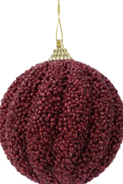 Sale Decoris Weihnachtskugel rot D 8 cm Weihnachtskugeln & -Anhänger