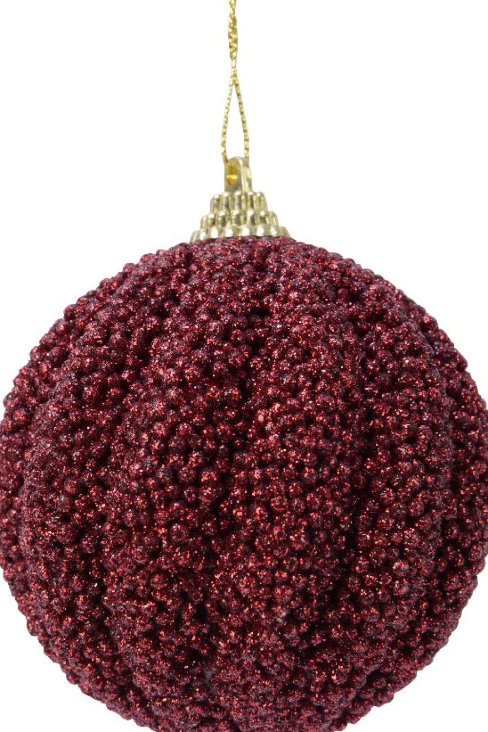 Sale Decoris Weihnachtskugel rot D 8 cm Weihnachtskugeln & -Anhänger