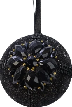 Best Decoris Weihnachtskugel schwarz D 8 cm Weihnachtskugeln & -Anhänger