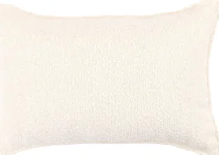 Clearance Dekokissen Boucle weiß 60 x 40 x 10 cm Kissen|Dekokissen