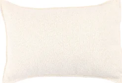 Clearance Dekokissen Boucle weiß 60 x 40 x 10 cm Kissen|Dekokissen