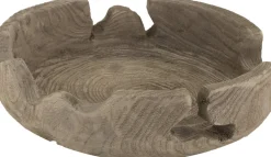 Outlet Dekoschale grau 28 x 24 x 7 cm Dekoschalen & -Teller