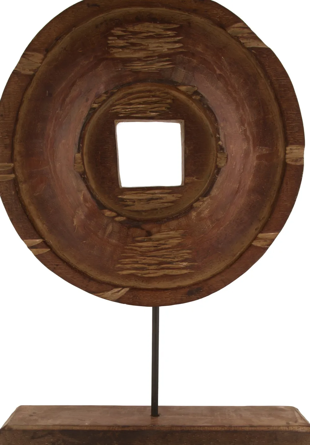 Outlet Dijk Natural Collections Weihnachtsdekoration Albasia braun / schwarz 38 x 6 x 54 cm Dekofiguren & -Objekte