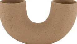 Outlet Dijk Natural Collections Vase braun 32,5 x 11,5 x 18 cm Vasen & Krüge|Blumentöpfe & Pflanzgefäße