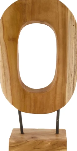 Discount Dijk Natural Collections beeld Ovaal natur 18 x 9 x 38 cm Dekofiguren & -Objekte