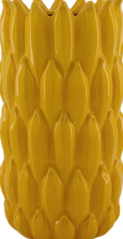 Best Dijk Natural Collections Vase Banane gelb D 16 H 30 cm Blumentöpfe & Pflanzgefäße|Vasen & Krüge