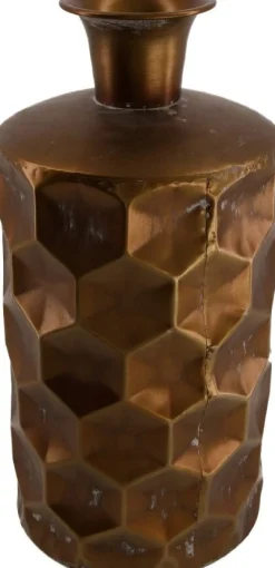 New Dijk Natural Collections Vase Marty braun D 19 H 38 cm Vasen & Krüge|Blumentöpfe & Pflanzgefäße