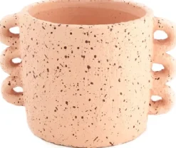 Outlet Dijk Natural Collections Blumentopf  rosa 20 x 14 x 13 cm Blumentöpfe & Pflanzgefäße|Blumentöpfe