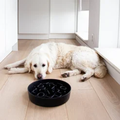 Outlet District 70 Hundenapf Bamboo Anti-Schling L grau D 28 H 6,2 cm Futternäpfe & Trinknäpfe|Futternäpfe & Trinknäpfe