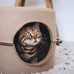 Discount District 70 Katzenkorb Höhle D 44 H 30 cm Katzenbetten & -Körbe