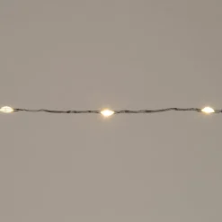 Clearance Drahtlichterkette schwarz 2 m mit 40 LEDs warmweiß Mini- & Drahtlichterketten