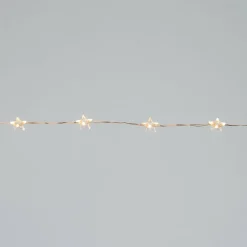 Online Drahtlichterkette Sterne kupfer 2 m mit 40 LEDs extra warm Motiv-Lichterketten