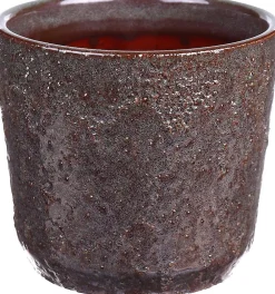 New Duif Blumentopf Calma D 13,8 H 12,8 cm braun / grau Blumentöpfe|Blumentöpfe & Pflanzgefäße