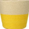 Outlet Duif Pflanzkorb Riley naturell / gelb D 19 H 16 cm Pflanzkörbe|Pflanzkörbe