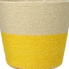 New Duif Pflanzkorb Riley naturell / gelb D 14 H 11 cm Pflanzkörbe|Pflanzkörbe