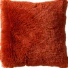 Best Dutch Decor Dekokissen Fluffy terracotta 45 x 45 x 10 cm Kissen|Dekokissen