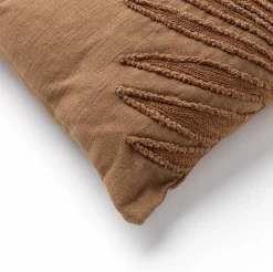 Discount Dutch Decor Dekokissen Lex braun 45 x 45 x 22 cm Kissen|Dekokissen