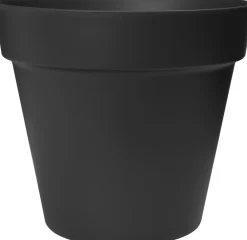 Clearance Easyday Blumentopf Smile D 47 cm H 41,7 cm schwarz Blumentöpfe|Blumentöpfe & Pflanzgefäße