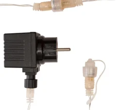 Discount Eisregen Lichterkette Basis-Set 4m 96 LEDs warmweiß Eisregen Lichterketten