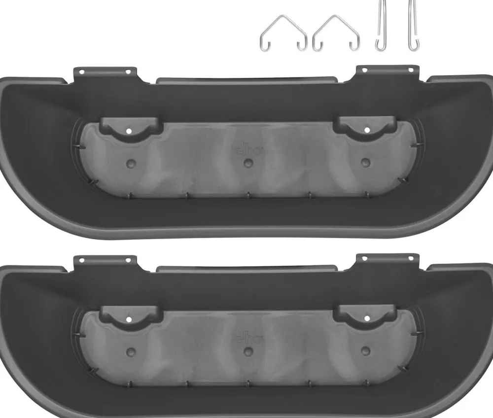 Hot Elho Balkonkasten Corsica anthrazit 51 x 17 x 23 cm Balkonkästen|Blumentöpfe & Pflanzgefäße