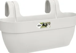 Best Elho Balkonkasten Vibia Easyhanger weiß 46 x 24,1 x 26,5 cm Balkonkästen|Blumentöpfe & Pflanzgefäße