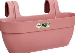Clearance Elho Balkonkasten Vibia Easyhanger rosa 46 x 24,1 x 26,5 cm Balkonkästen|Blumentöpfe & Pflanzgefäße