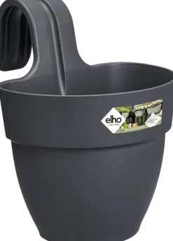 Online Elho Balkonkasten Vibia Easyhanger anthrazit 20,5 x 24,1 x 26,5 cm Blumenampeln & Hängetöpfe|Blumentöpfe & Pflanzgefäße