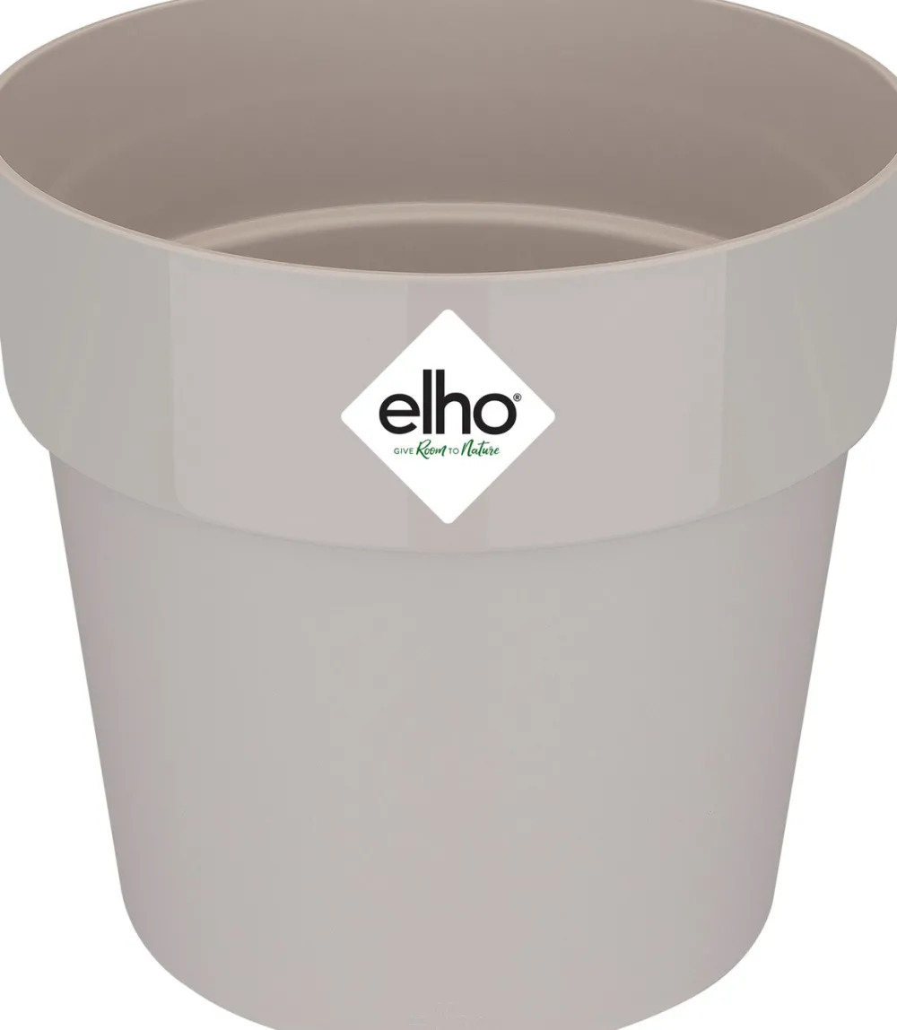 Elho Blumentopf B. for original D 25 cm H 23,2 cm grau Blumentöpfe & Pflanzgefäße|Blumentöpfe