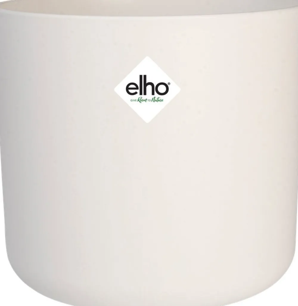 Sale Elho Blumentopf B. for soft D 13,8 cm H 12,5 cm weiß Blumentöpfe & Pflanzgefäße|Blumentöpfe