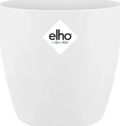 Online Elho Blumentopf Brussels rund mini D 13 cm H 11,4 cm weiß Blumentöpfe|Blumentöpfe & Pflanzgefäße