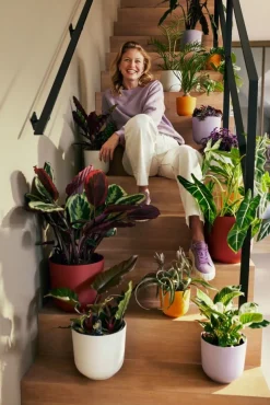 Hot Elho Blumentopf Jazz weiß D 23,1 H 21,5 cm Blumentöpfe & Pflanzgefäße|Blumentöpfe