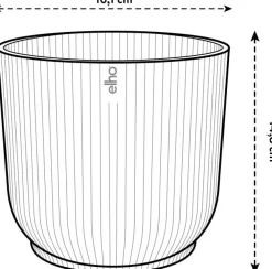 Best Elho Blumentopf Vibes D 16,1 cm H 14,8 cm rosa Blumentöpfe|Blumentöpfe & Pflanzgefäße