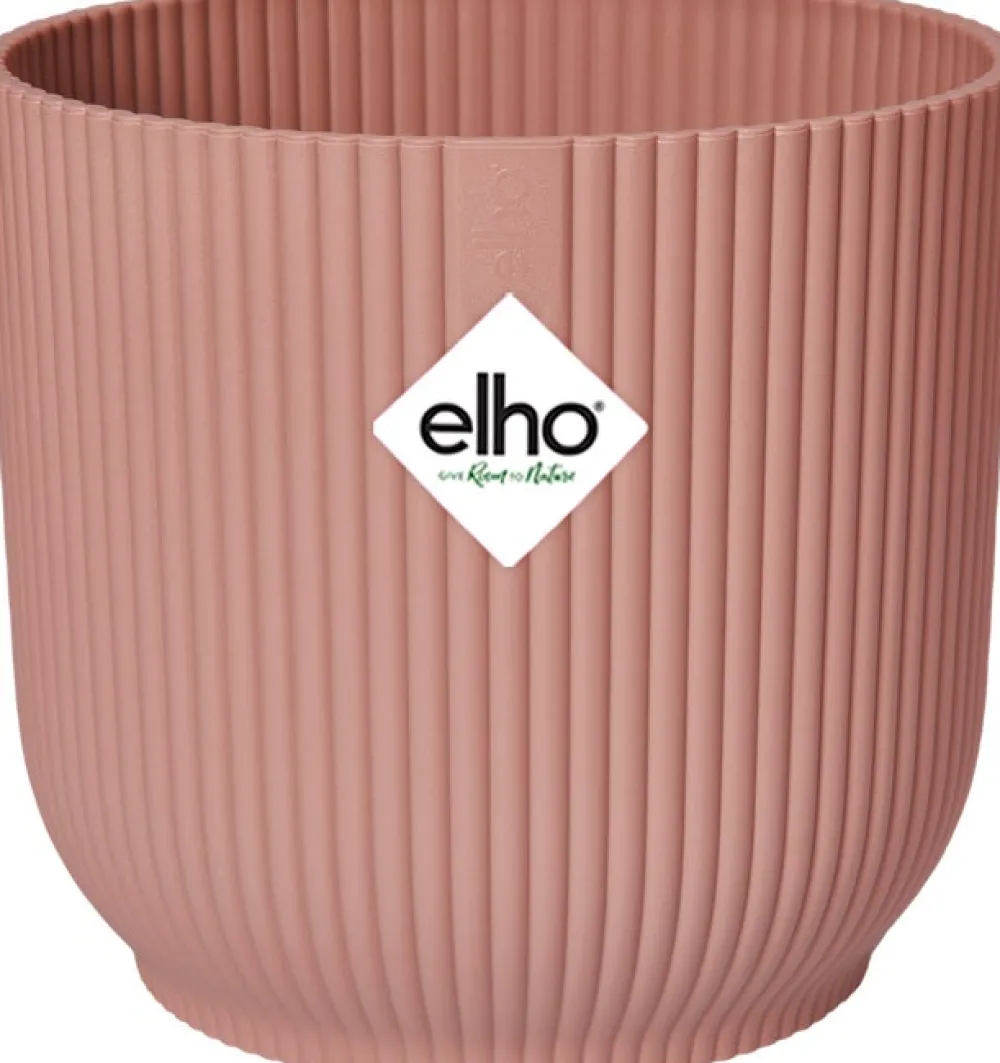 Hot Elho Blumentopf Vibes rosa D 14,1 H 12,9 cm Blumentöpfe & Pflanzgefäße|Blumentöpfe