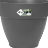 Online Elho Blumentopf Vibia Campana anthrazit D 30 H 25,3 cm Blumentöpfe|Blumentöpfe & Pflanzgefäße