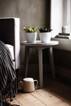 Online Elho Brussels Diamond Blumentopf rund 14 cm weiß Blumentöpfe|Blumentöpfe & Pflanzgefäße